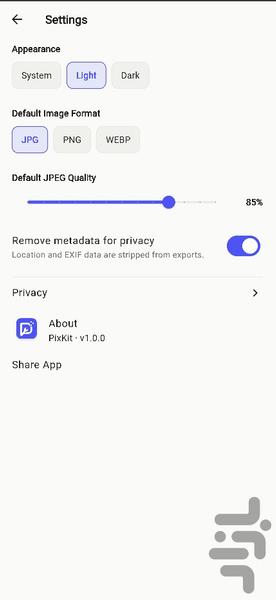 PixKit - عکس برنامه موبایلی اندروید