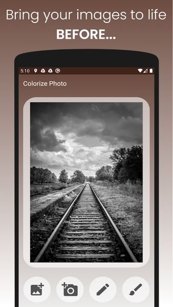 Colorize Photo - Black and Whi - عکس برنامه موبایلی اندروید