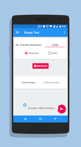 Empty Text! - Send Blank mess - Image screenshot of android app