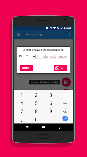 Empty Text! - Send Blank mess - Image screenshot of android app