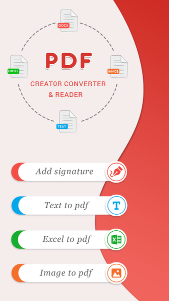 PDF - Creator Converter Reader - عکس برنامه موبایلی اندروید