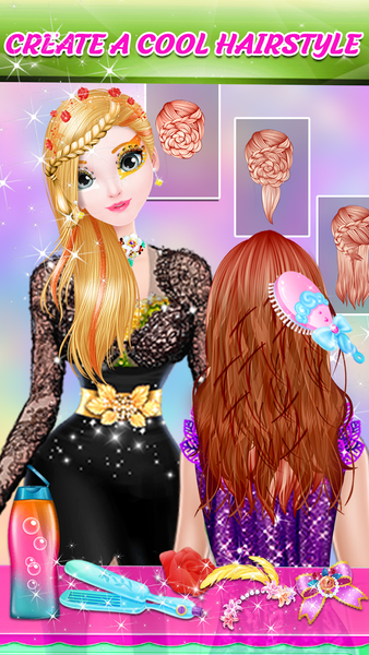 Makeover Dress Up Story Games - Gameplay image of android game