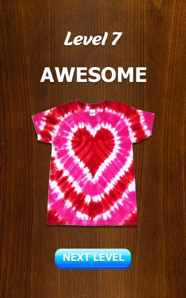 3D Tie Dye DIY - Gameplay image of android game