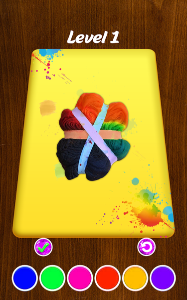3D Tie Dye DIY - Gameplay image of android game