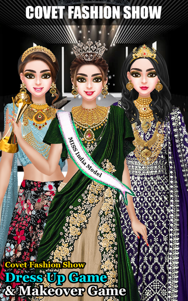 Fashion Show Game: Makeup Game - Gameplay image of android game