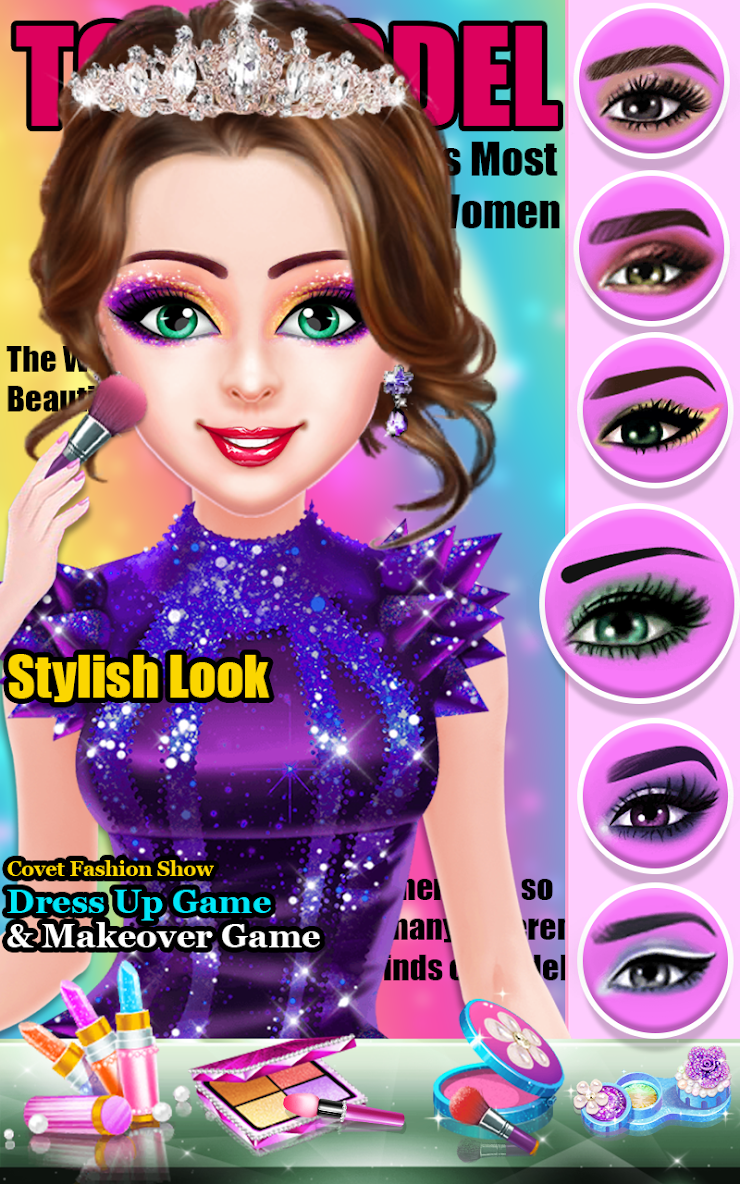 بازی Fashion Show Game: Makeup Game - دانلود | بازار