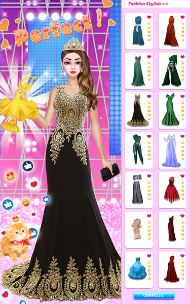 Fashion Show Game: Makeup Game - Gameplay image of android game