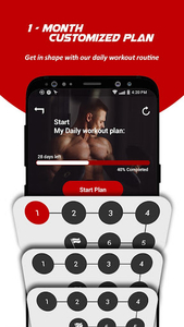 30 Day Fitness Pro Challenge Gym Slim Body Beast - عکس برنامه موبایلی اندروید