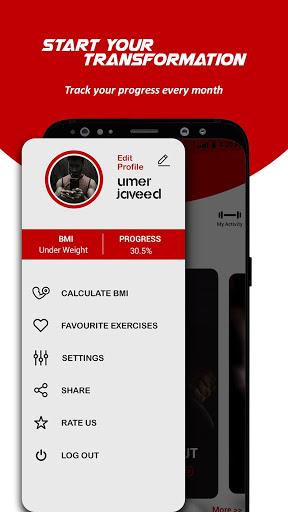 ۳۰ Day Fitness Pro Challenge Gym Slim Body Beast - عکس برنامه موبایلی اندروید
