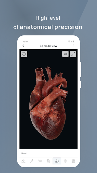 VOKA Anatomy Pro - Image screenshot of android app