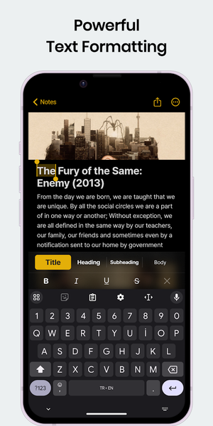 Notes: Secure Notepad, Lists - Image screenshot of android app