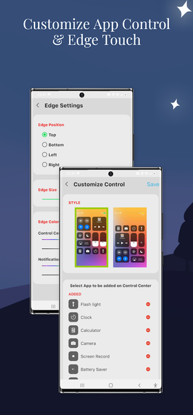 iCenter OS: Control & Noty - Image screenshot of android app