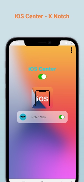 iCenter OS ۱۷: X-Notch - عکس برنامه موبایلی اندروید