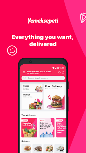 Yemeksepeti - Food & Grocery - Image screenshot of android app