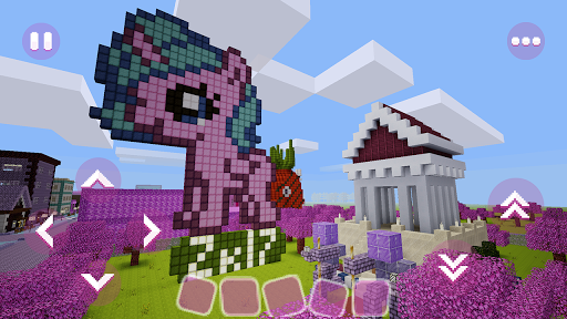 GirlsCraft 2k17 Creative - Gameplay image of android game