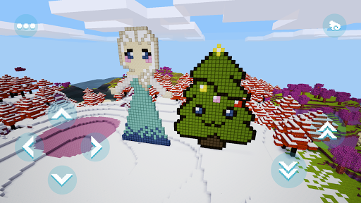 GirlsCraft: Creative Edition - Gameplay image of android game