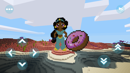 GirlsCraft: Creative Edition - Gameplay image of android game