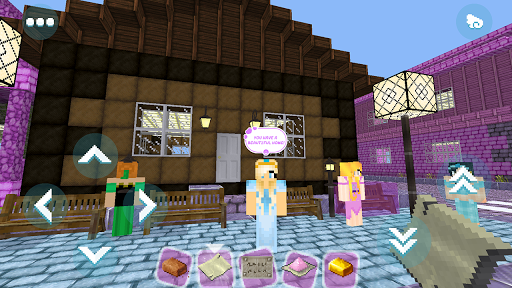 GirlsCraft: Creative Edition - Gameplay image of android game