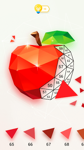 inPoly: Poly Art Puzzle - Gameplay image of android game