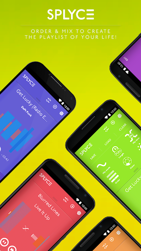 Splyce music player & automix - Image screenshot of android app