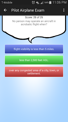 Pilot Airplane Exam - Image screenshot of android app