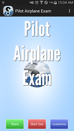 Pilot Airplane Exam - Image screenshot of android app