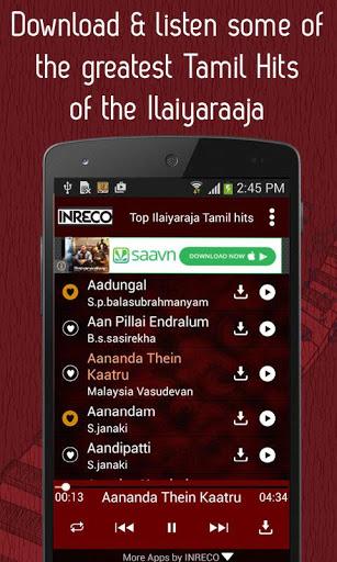 Top Ilaiyaraaja Tamil Songs - Image screenshot of android app