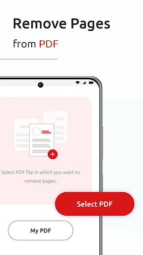 Remove Pages from PDF - عکس برنامه موبایلی اندروید