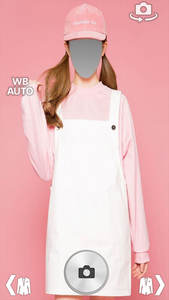 Ulzzang girl fashion on sale dress