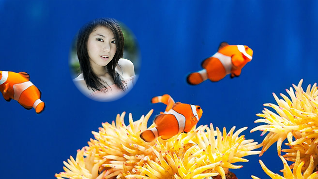 aquarium underwater frames - Image screenshot of android app