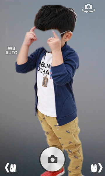 Kid Boy Fashion Photo Montage - Image screenshot of android app