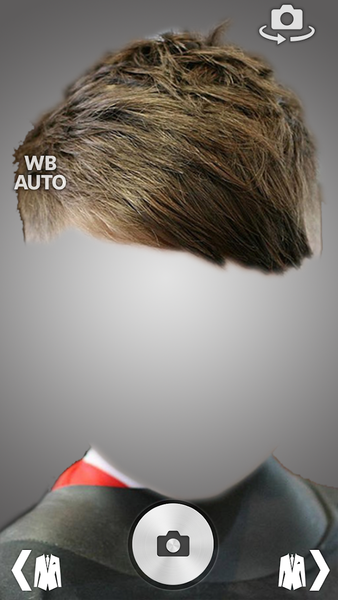 Boy Hairstyle Camera Montage - Image screenshot of android app
