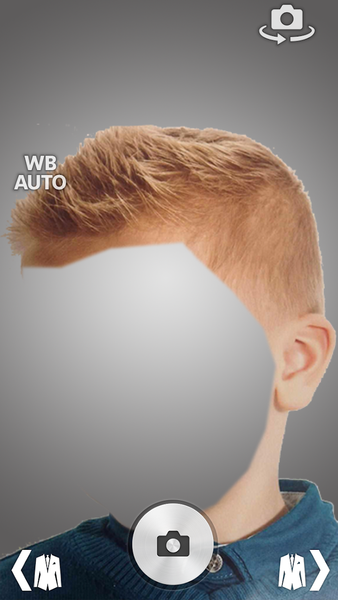 Boy Hairstyle Camera Montage - عکس برنامه موبایلی اندروید