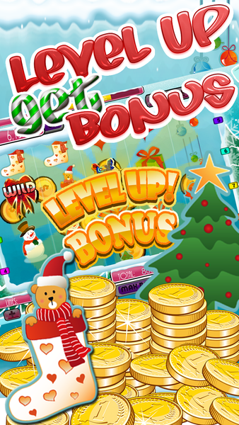 777 Christmas slot machine - Gameplay image of android game