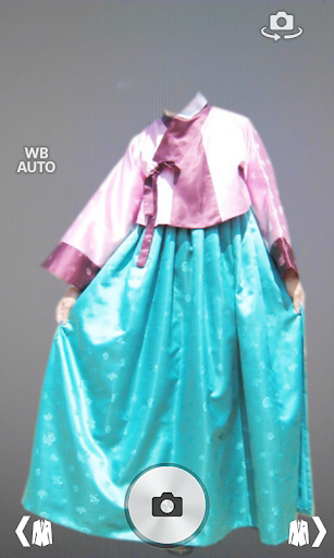 Hanbok Dress Photo Montage - Image screenshot of android app