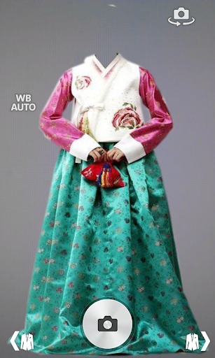 Hanbok Dress Photo Montage - Image screenshot of android app