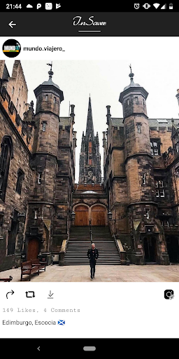 InSaver - Download Images and Videos on Instagram - عکس برنامه موبایلی اندروید