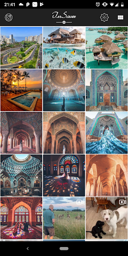 InSaver - Download Images and Videos on Instagram - عکس برنامه موبایلی اندروید