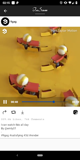 InSaver - Download Images and Videos on Instagram - عکس برنامه موبایلی اندروید