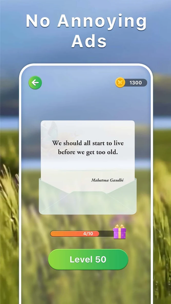 Cryptoscapes - Brain Word Game - عکس بازی موبایلی اندروید