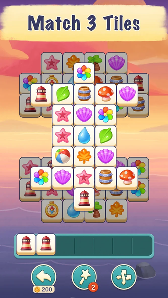 Calm Tiles:Match ۳ - عکس بازی موبایلی اندروید