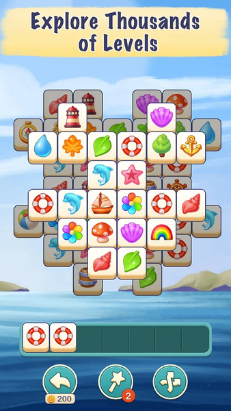 Calm Tiles:Match ۳ - عکس بازی موبایلی اندروید