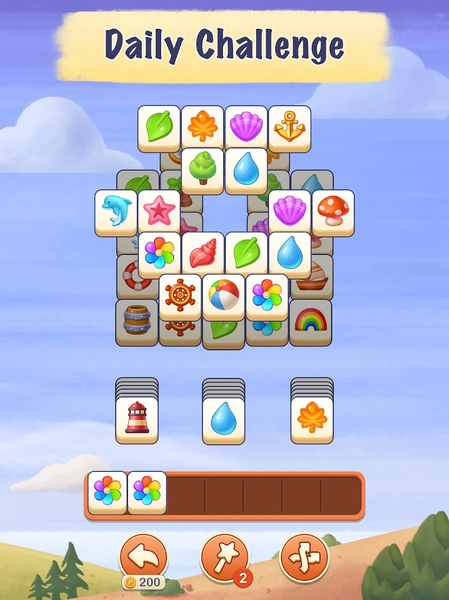 Calm Tiles:Match ۳ - عکس بازی موبایلی اندروید