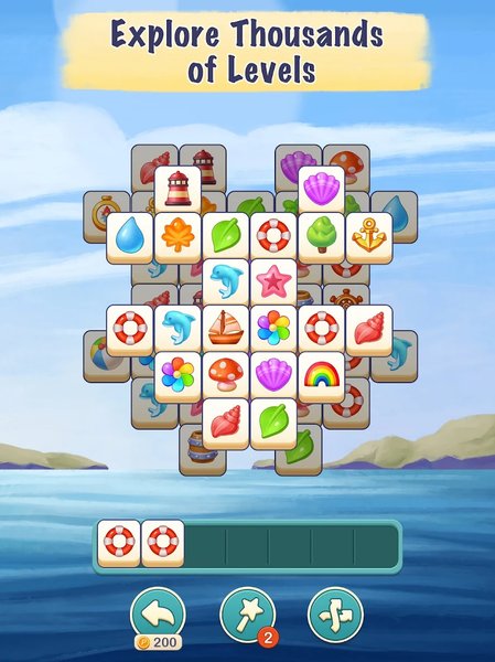 Calm Tiles:Match ۳ - عکس بازی موبایلی اندروید