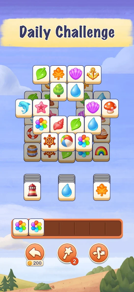 Calm Tiles:Match ۳ - عکس بازی موبایلی اندروید