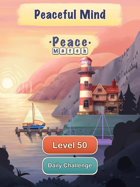 Calm Tiles:Match ۳ - عکس بازی موبایلی اندروید