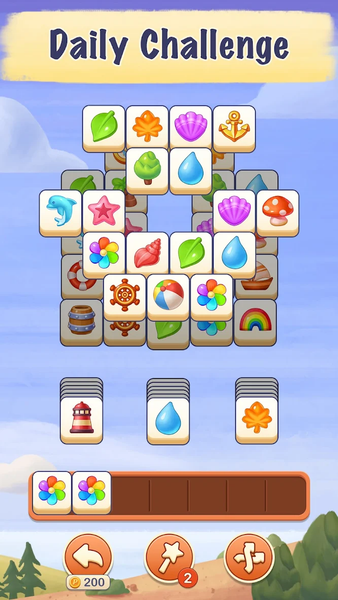 Calm Tiles:Match ۳ - عکس بازی موبایلی اندروید