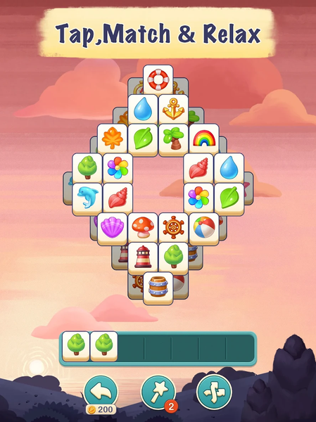 Calm Tiles:Match ۳ - عکس بازی موبایلی اندروید