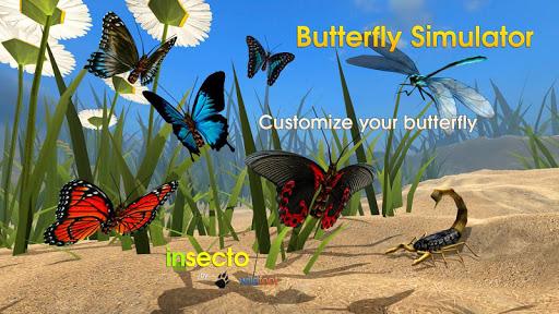 Butterfly Simulator - Gameplay image of android game