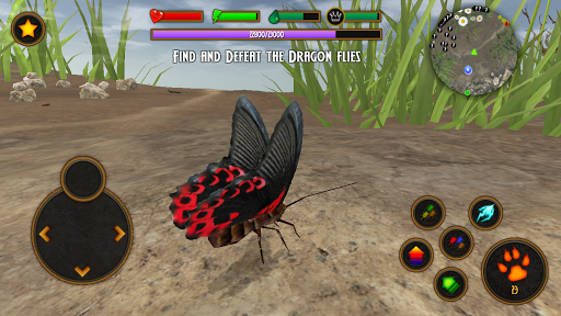 Butterfly Simulator - Gameplay image of android game